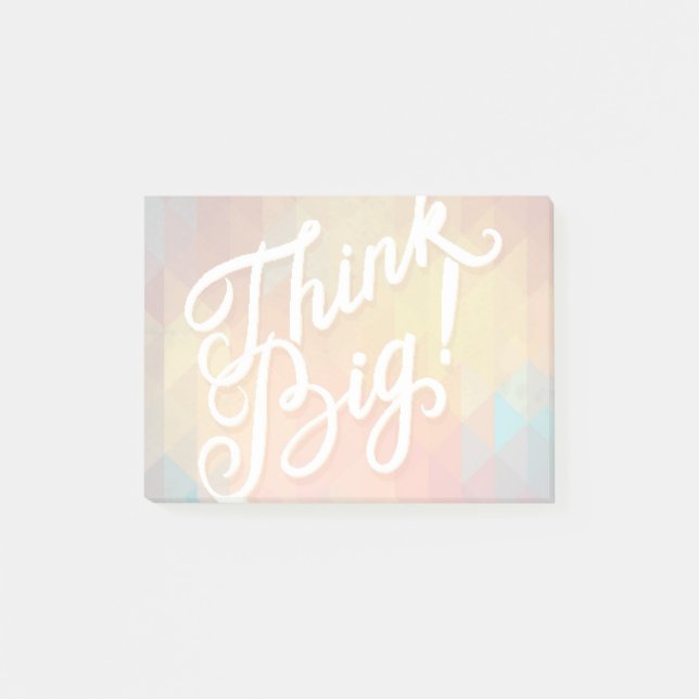 Notas Post-it® Pensar grande (Anverso)