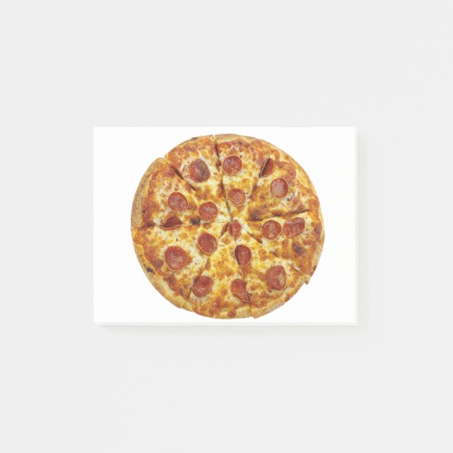 Notas Post-it® Pepperoni Pizza (Anverso)