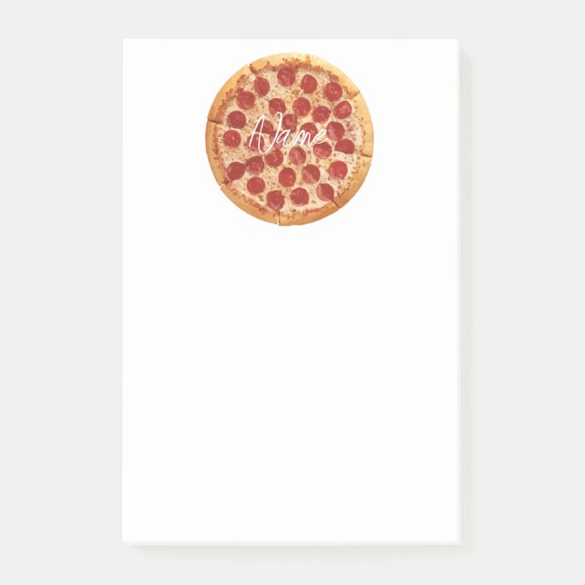 Notas Post-it® Pepperoni Pizza Thunder_Cove (Anverso)
