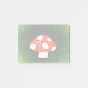 Notas Post-it® Pequeño hongo rojo