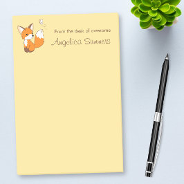 Notas Post-it® Pequeño zorro