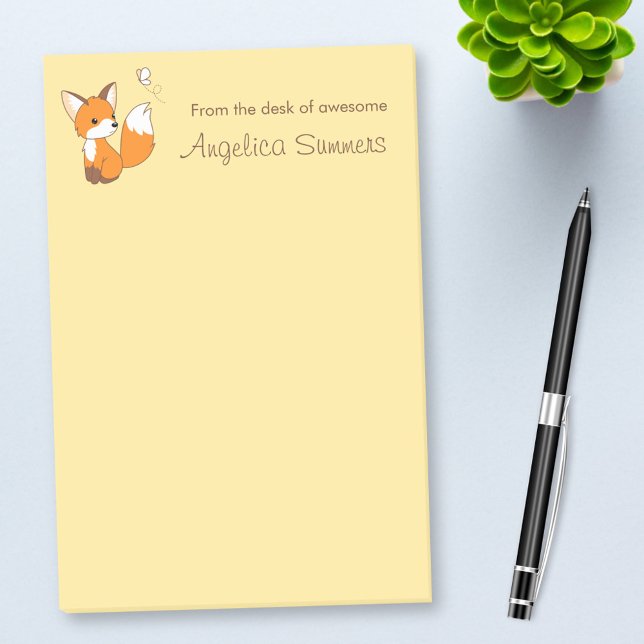 Notas Post-it® Pequeño zorro (Subido por el creador)