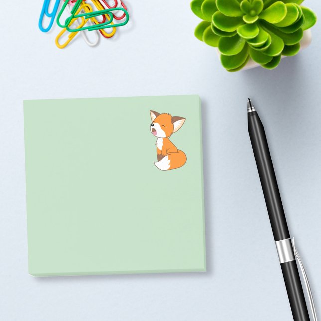 Notas Post-it® Pequeño Zorro Sueño (Subido por el creador)