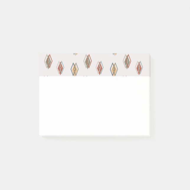 Notas Post-it® Pequeños diamantes triples (Anverso)