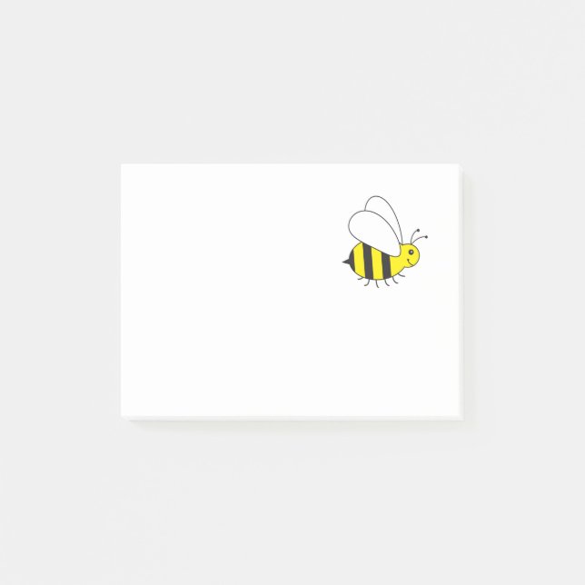 Notas Post-it® Pequeños ocupados manosean la abeja (Anverso)