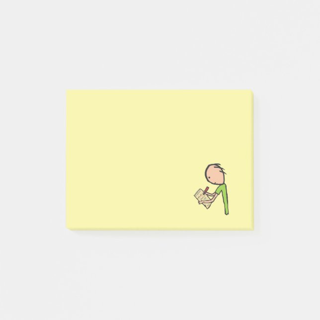 Notas Post-it® Periodista (Anverso)