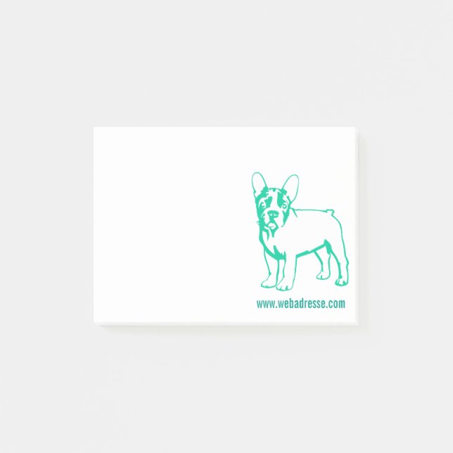 Notas Post-it® Perrito (Anverso)