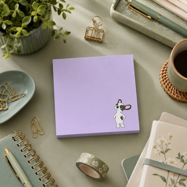 Notas Post-it® Perrito Bonito Púrpura  (Subido por el creador)