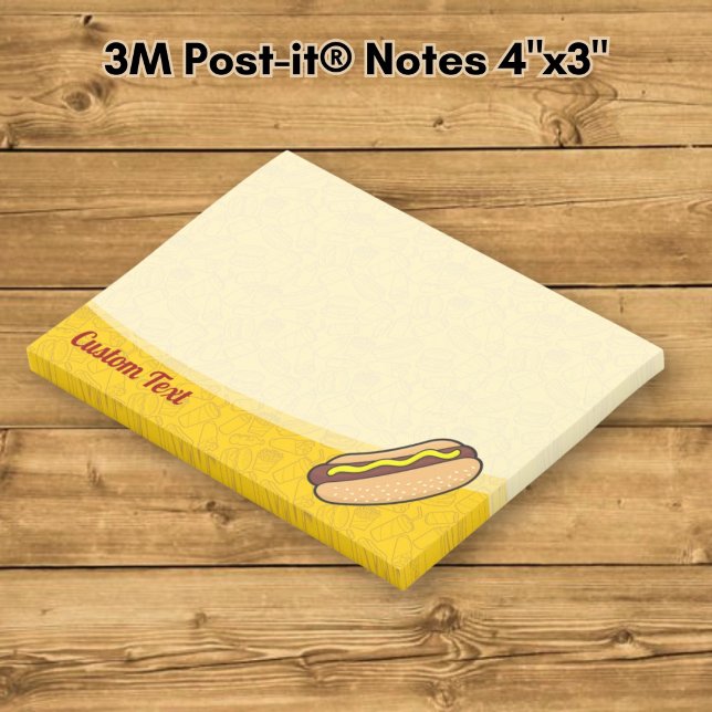 Notas Post-it® Perrito caliente (Subido por el creador)