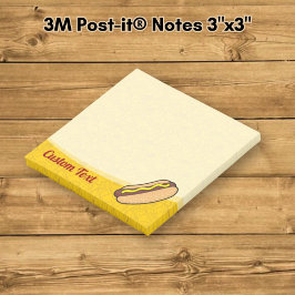 Notas Post-it® Perrito caliente