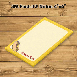 Notas Post-it® Perrito caliente