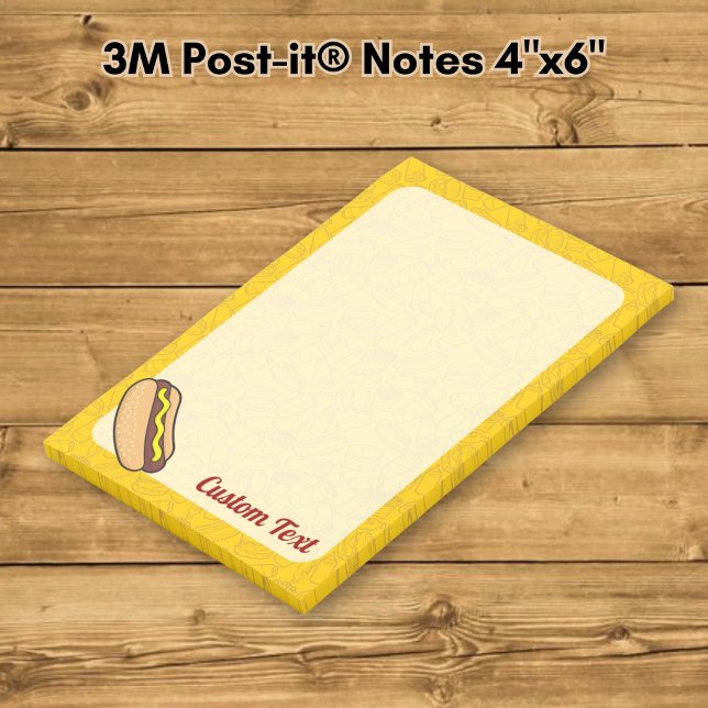 Notas Post-it® Perrito caliente (Subido por el creador)