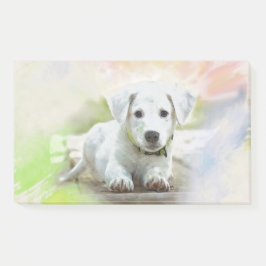 Notas Post-it® Perrito del labrador retriever