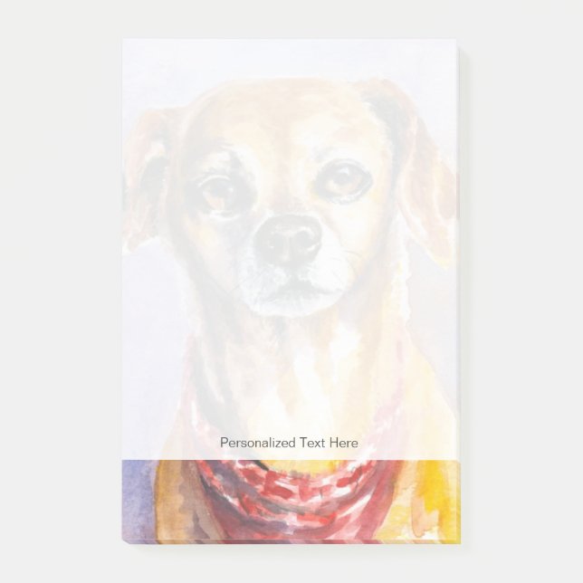 Notas Post-it® Perro 2 (Anverso)