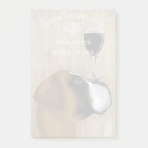 Notas Post-it® Perro Au Vin Boxer