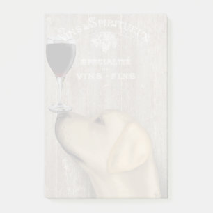 Notas Post-it® Perro Au Vin Labrador Amarillo