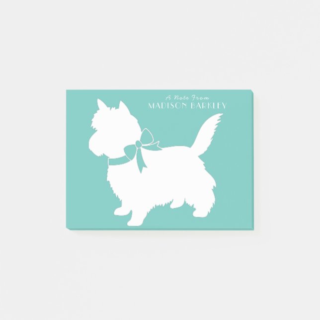 Notas Post-it® Perro de Cairn Terrier (Anverso)