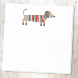 Notas Post-it® Perro de Dachshund Sausage