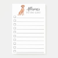 Perro de Vizsla del húngaro personalizado para