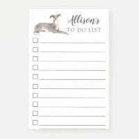 Perro del galgo italiano personalizado para hacer