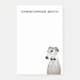 Notas Post-it® Perro Greyhound