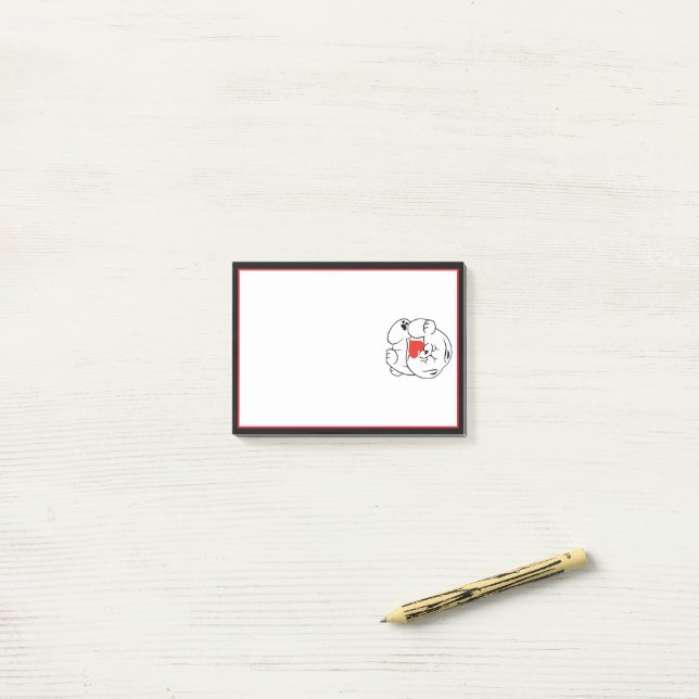 Notas Post-it® Perro HELLO KOKORO Chow (Escritorio)