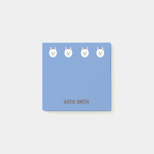 Notas Post-it® Perro ilustrado lindo