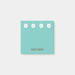Notas Post-it® Perro ilustrado lindo