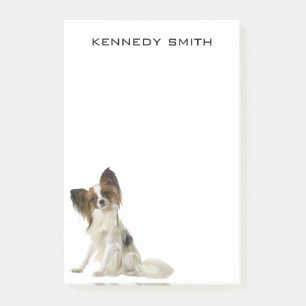 Notas Post-it® Perro Papillon