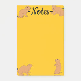 Notas Post-it® Perros de la Pradera