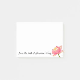 Notas Post-it® Persona de Pink Sacred Lotus