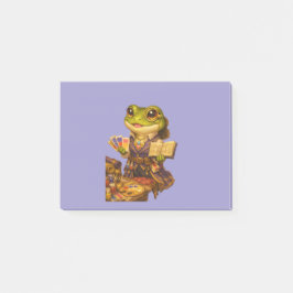 Notas Post-it® Personaje de Rana Diseñadora de Reinos