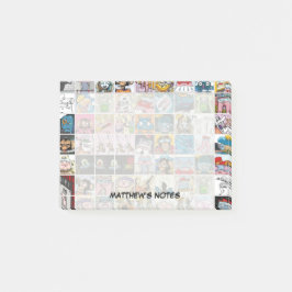 Notas Post-it® Personajes De Comic Divertido Los Niños Patrón Pos