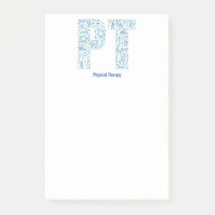 Notas Post-it® Personalice al terapeuta físico pinta
