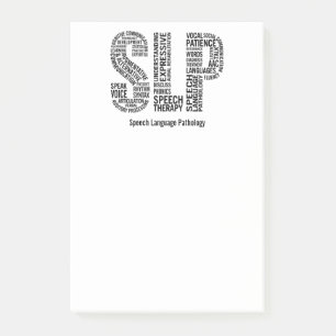 Notas Post-it® Personalice la logopedia SLP