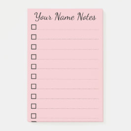 Notas Post-it® personalisiert Name