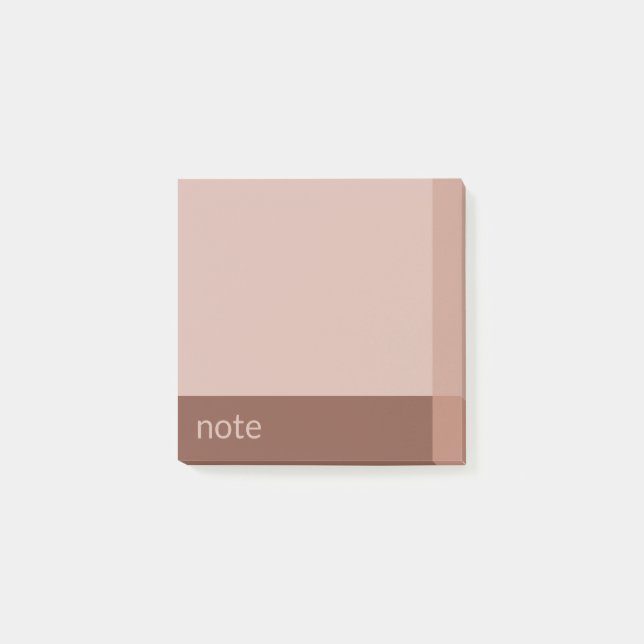 Notas Post-it® Personalizable de Chica limpio de fresa de latte (Anverso)