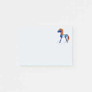 Notas Post-it® Personalizable Hobby Rocking Horse