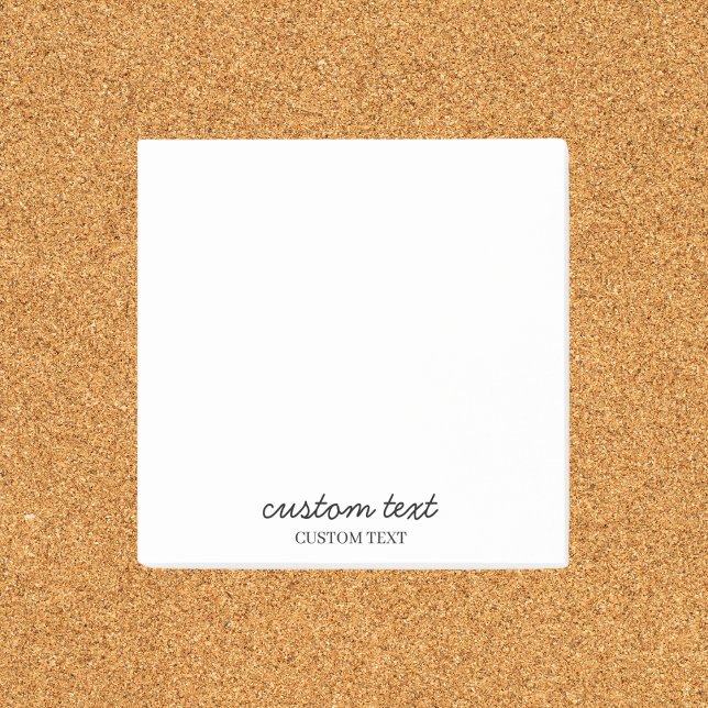 Notas Post-it® Personalizable Minimalista (Subido por el creador)