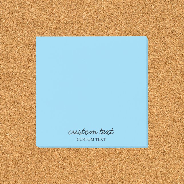 Notas Post-it® Personalizable Minimalista (Subido por el creador)