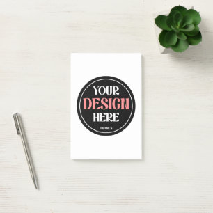 Notas Post-it® Personalizable, moderno, elegante y atemporal