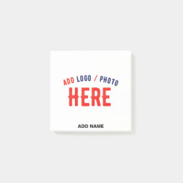 NOTAS POST-IT® PERSONALIZABLE MODERNO ESTILO BLANCO VERIFICADO MA