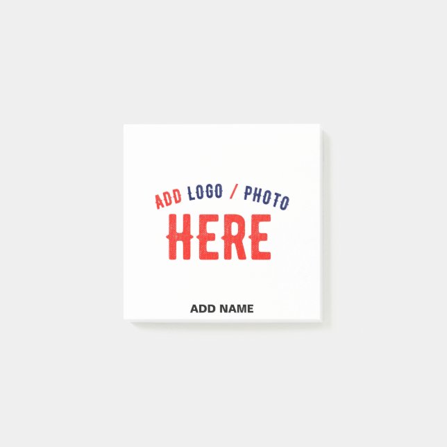 NOTAS POST-IT® PERSONALIZABLE MODERNO ESTILO BLANCO VERIFICADO MA (Anverso)