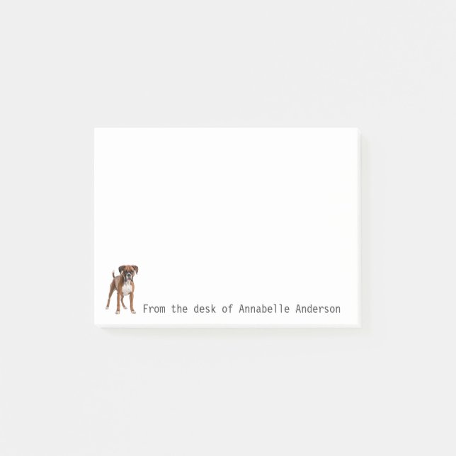 Notas Post-it® Personalización de Boxer (Anverso)