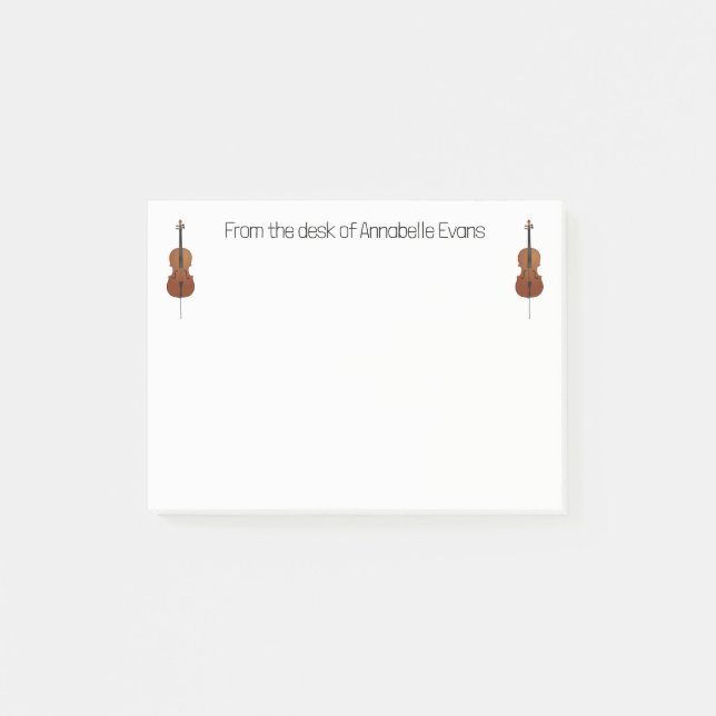 Notas Post-it® Personalización de Cello (Anverso)