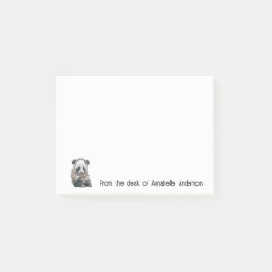 Notas Post-it® Personalización de Cute Panda