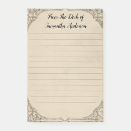 Notas Post-it® Personalización de la antigüedad en peligro person