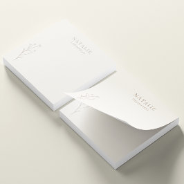 Notas Post-it® Personalización de la flor de sitio de Moda Boho