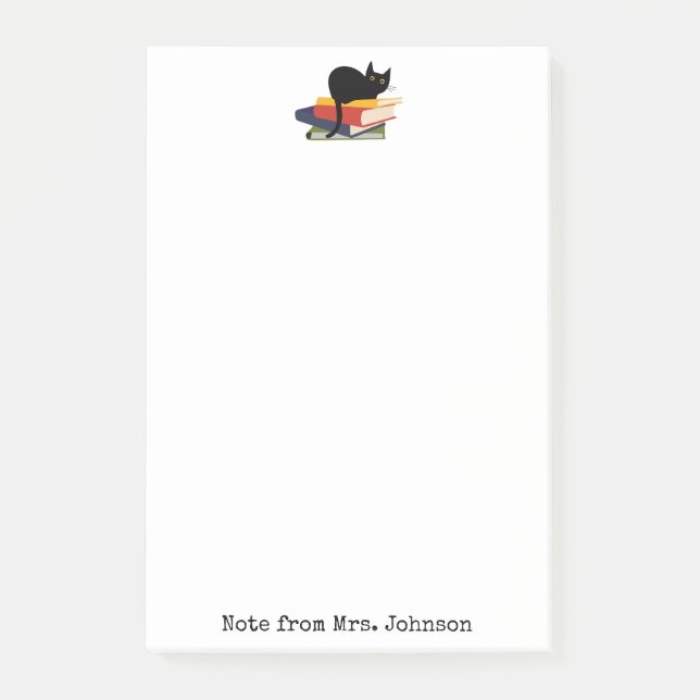 Notas Post-it® Personalización de Lover de Libros (Anverso)