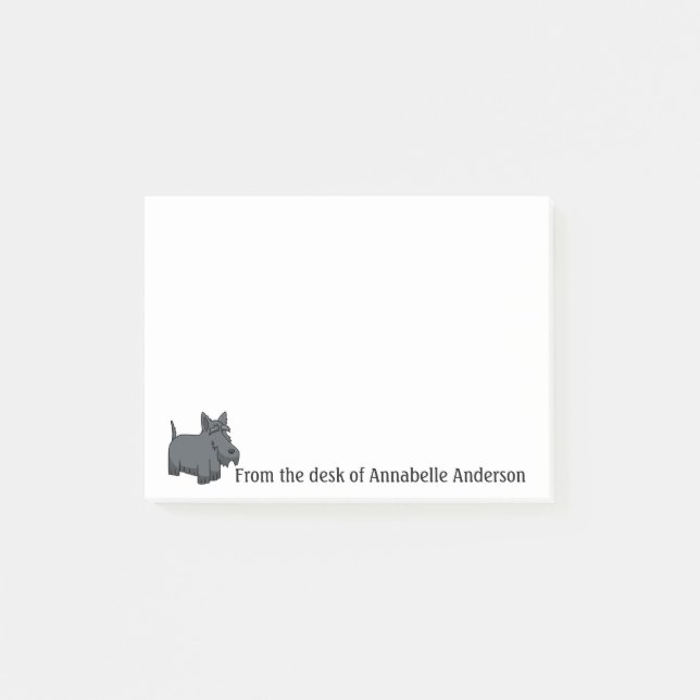 Notas Post-it® Personalización de Scotty (Anverso)